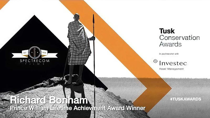 Richard Bonham Prince William Lifetime Achievement